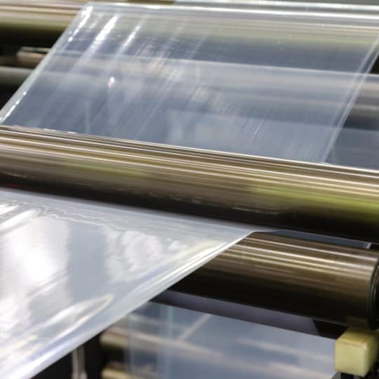 saran wrap gas barrier for food packaging